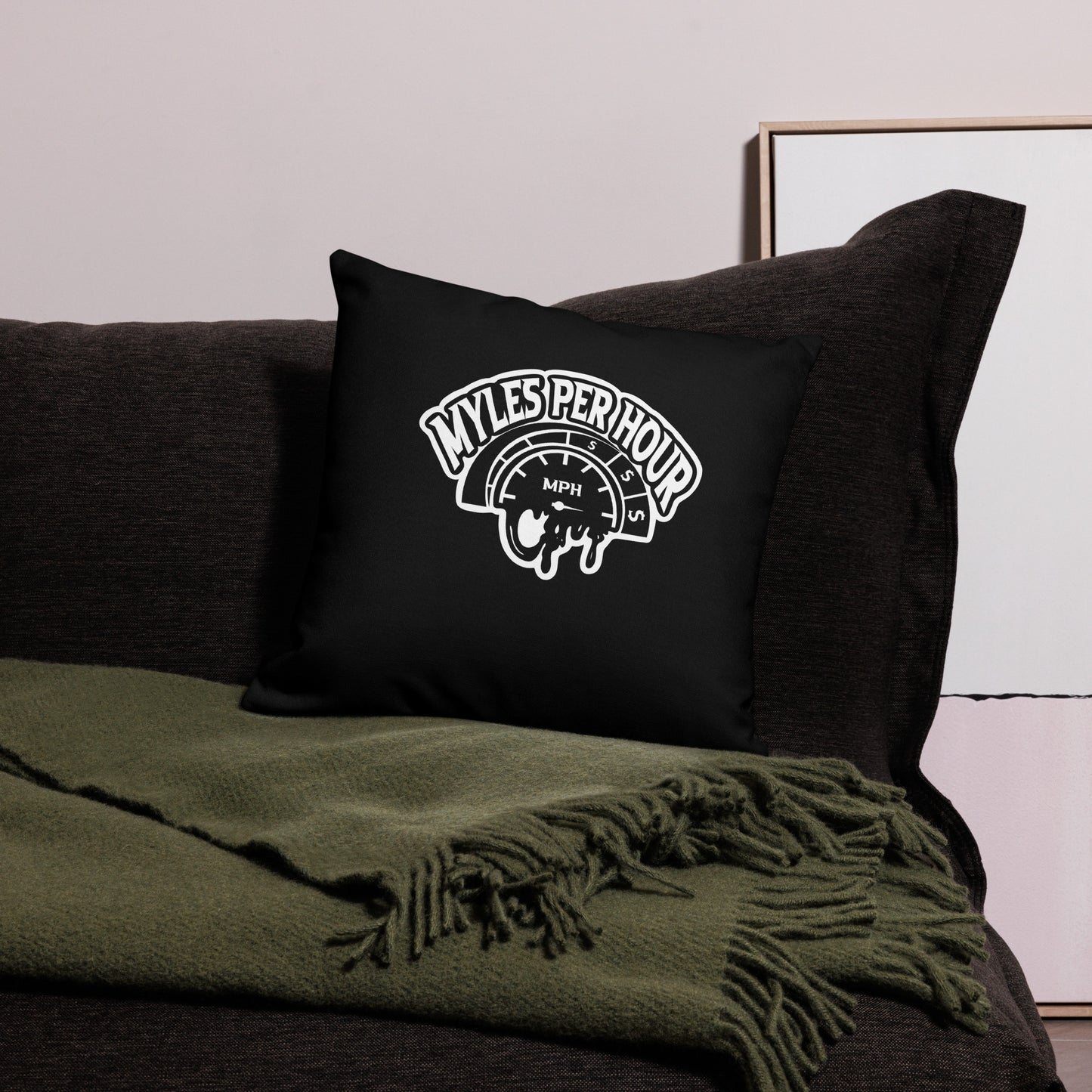 MPH Black Premium Pillow