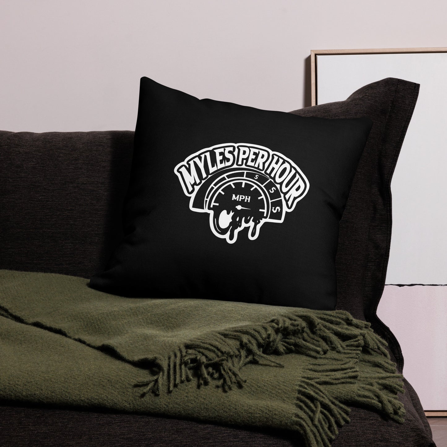 MPH Black Premium Pillow